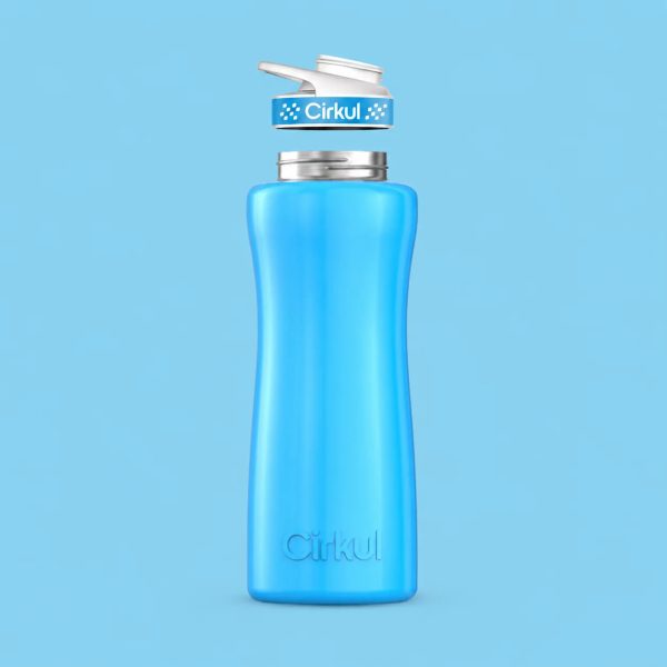 Cirkul 32oz. Stainless Steel Bottle & Comfort Grip Lid