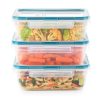 Pyrex Snapware® Total Solution® 6-piece Rectangular Plastic Food Storage Set