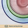 Pyrex Pyrex® Colors Sculpted Tinted 3-piece Mixing Bowl Set, No Lid (Pink,Green,Blue)