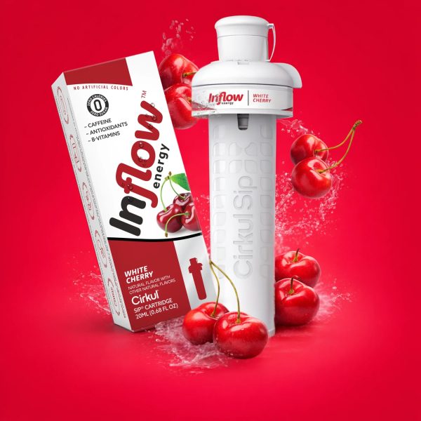 Cirkul Inflow Energy White Cherry