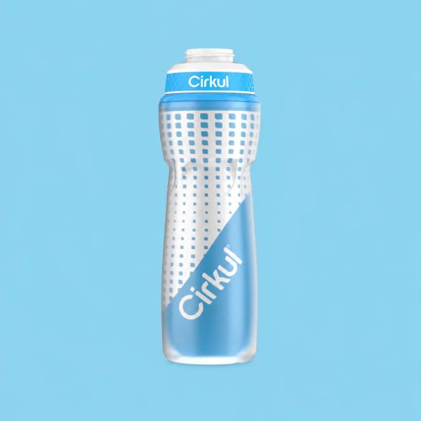 Cirkul 22oz. Insulated Squeeze Plastic Bottle & Sport Lid