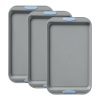 Pyrex Pyrex® Metal Bakeware 3-Piece Large Cookie Sheet Set in Cerulean