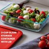 Pyrex Pyrex® Simply Store® 3-Cup Rectangle Glass Storage with Plastic Lid