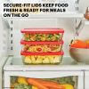 Pyrex Pyrex® Simply Store® 6-Cup Rectangle Glass Storage with Plastic Lid