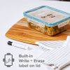 Pyrex Snapware® Total Solution® Pyrex® Glass 8-cup Rectangle Food Storage with Plastic Lid
