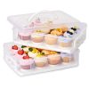 Pyrex Snapware® Snap 'N Stack Enter-Tainers 2-Layer Cookie, Cake & Brownie Carrier