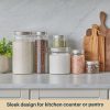 Pyrex Pyrex® 6-Piece Lightweight Glass Canister Set