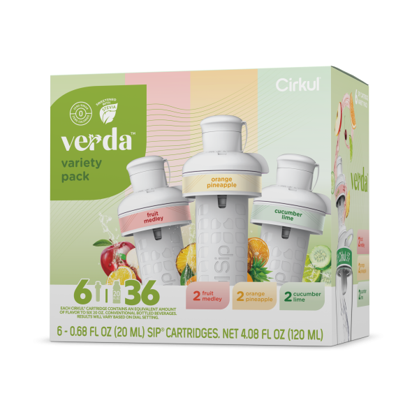 Cirkul Verda® 6-Pack Variety Pack