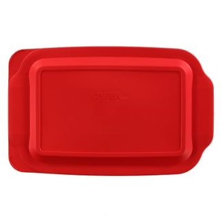 Pyrex Pyrex® Red Lid for 3-quart Rectangular Glass Baking Dish
