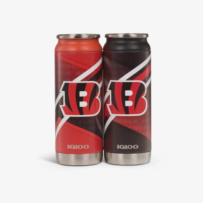 Igloo Cincinnati Bengals Home & Away 16 Oz Can 2-Pack